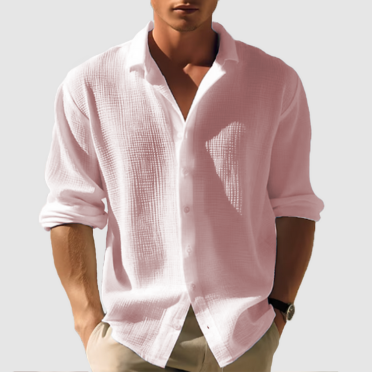 FRANK™ | Skjorte med knapper ned ad fronten