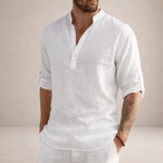 FRANK™ | Skjorte med stående krave