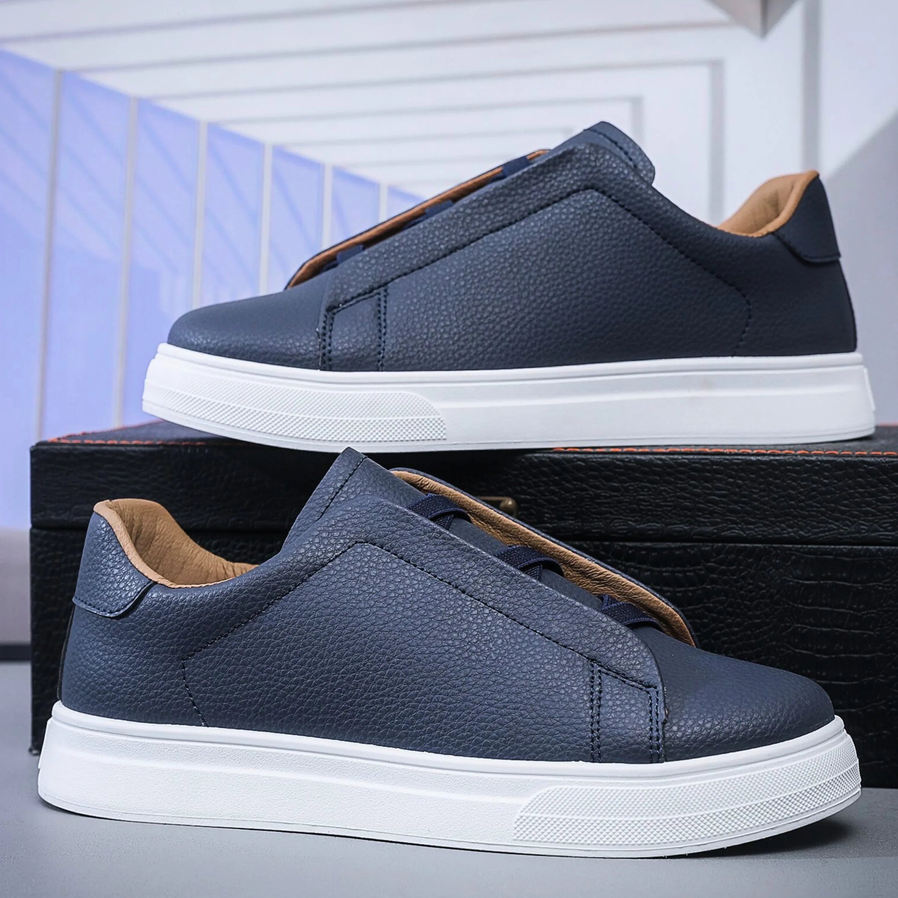 FRANK™ | Slip-on-tennissko til mænd