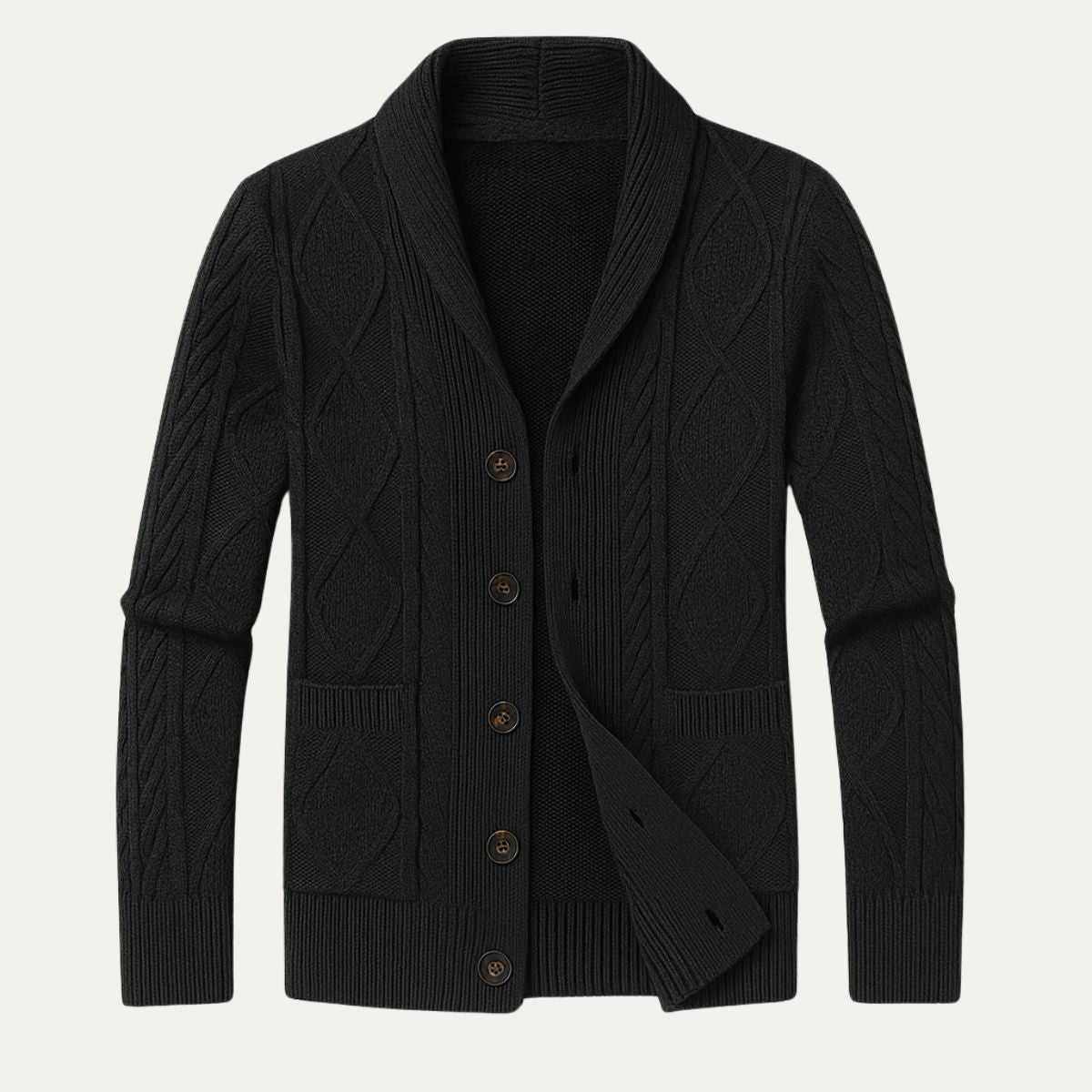 FRANK™ | Cardigan med knapper foran