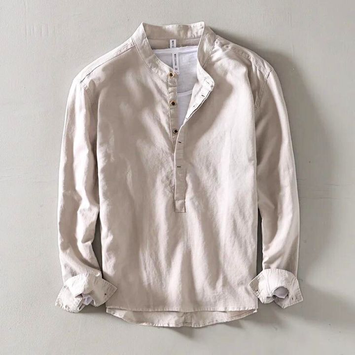 FRANK | MINIMALISTISK LINNESKJORTE