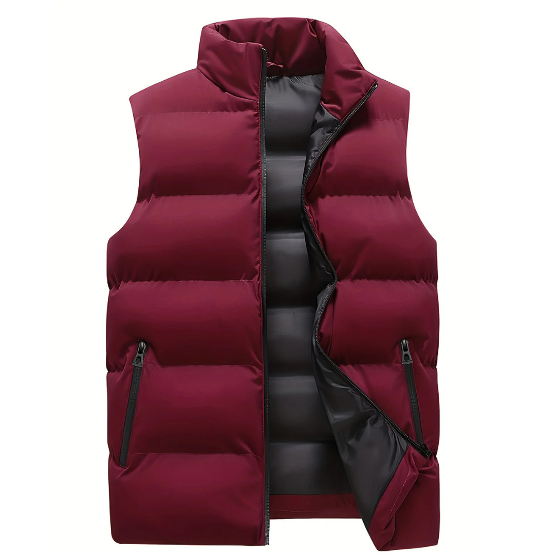 FRANK™ | Quiltet lag-på-lag-vest til mænd
