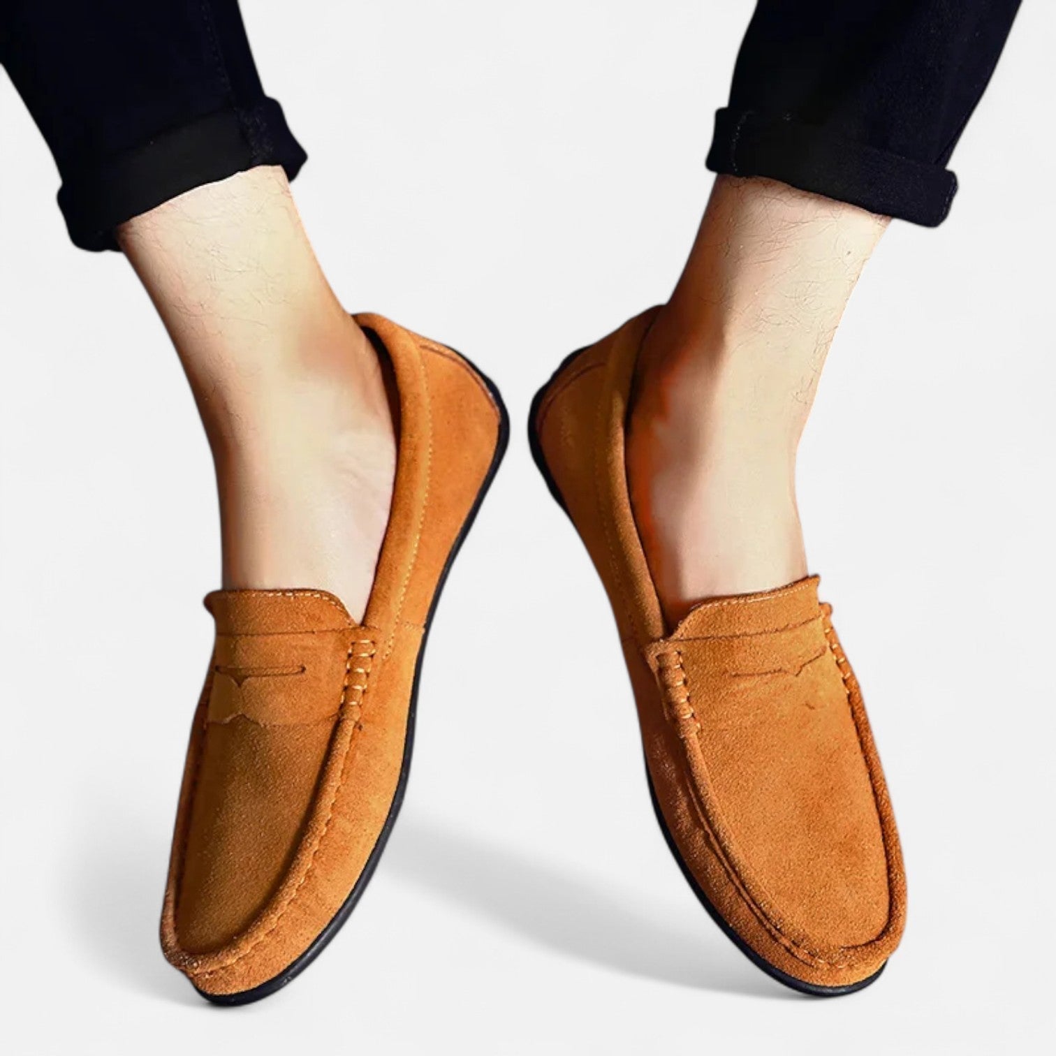 FRANK™ | Slip-ons i ruskind