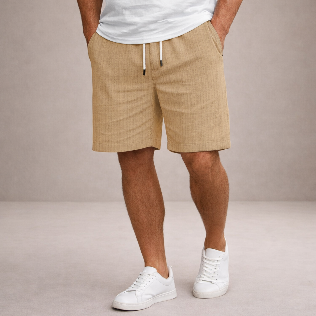 FRANK™ | Afslappede linnedshorts
