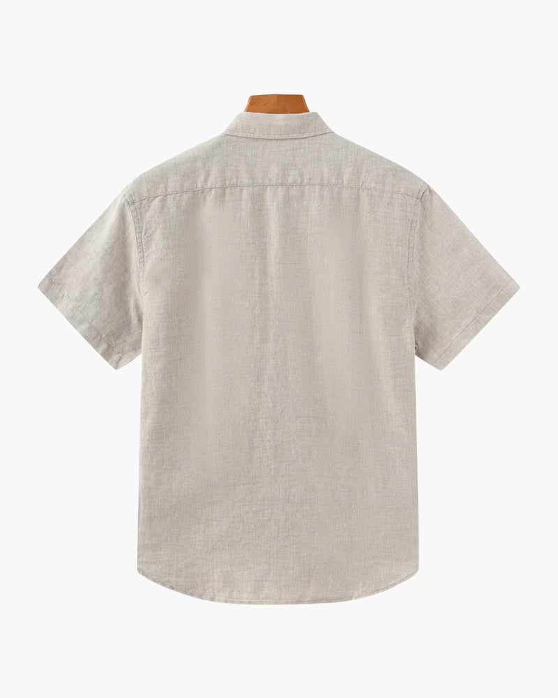 FRANK | LINNESKJORTE (KORTE ÆRMER)