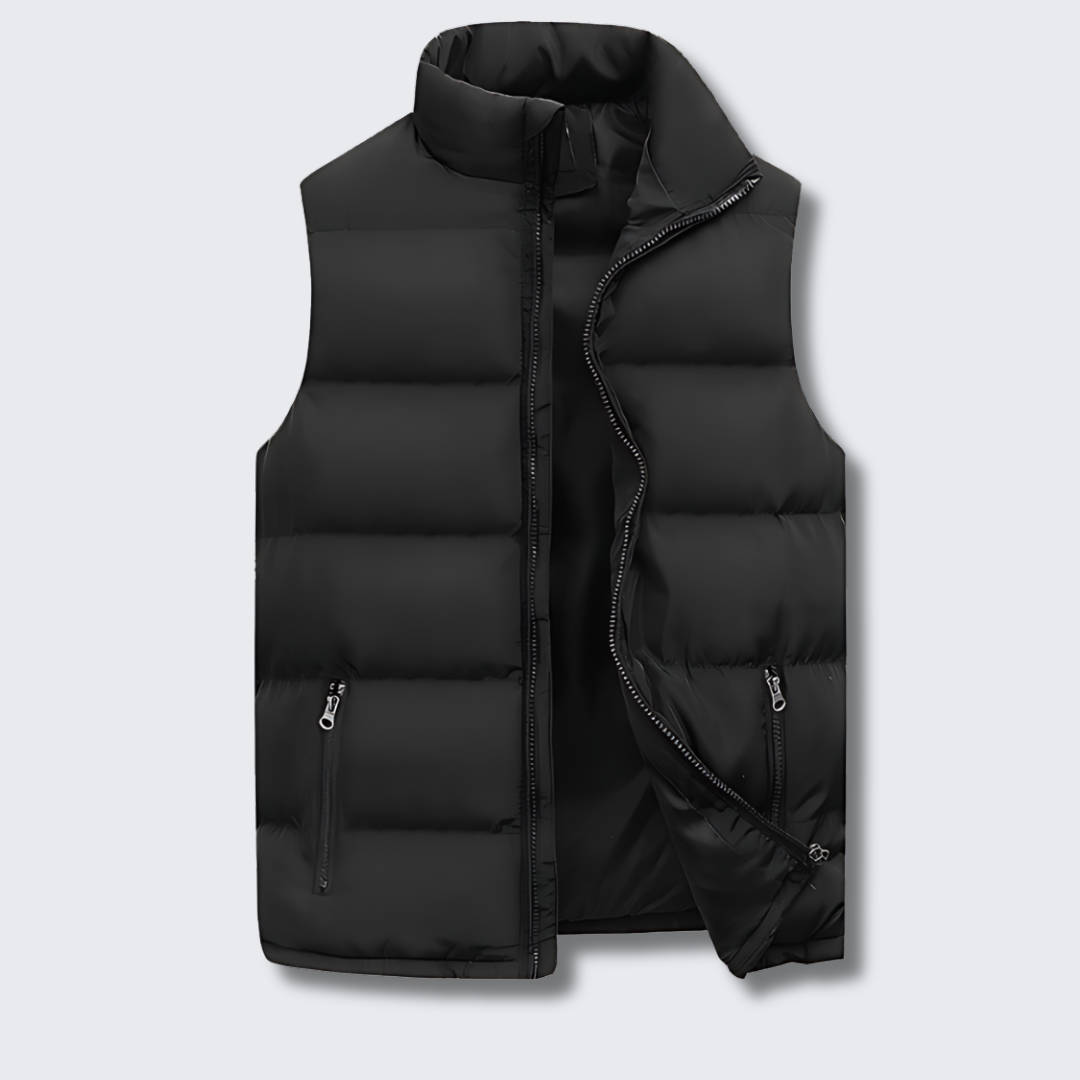 FRANK™ | Quiltet lag-på-lag-vest til mænd