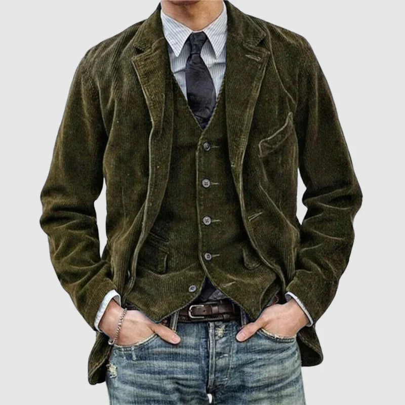 FRANK™ | ELEGANT VINTAGE-JAKKE OG VEST