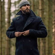 FRANK™ | Peacoat i uld
