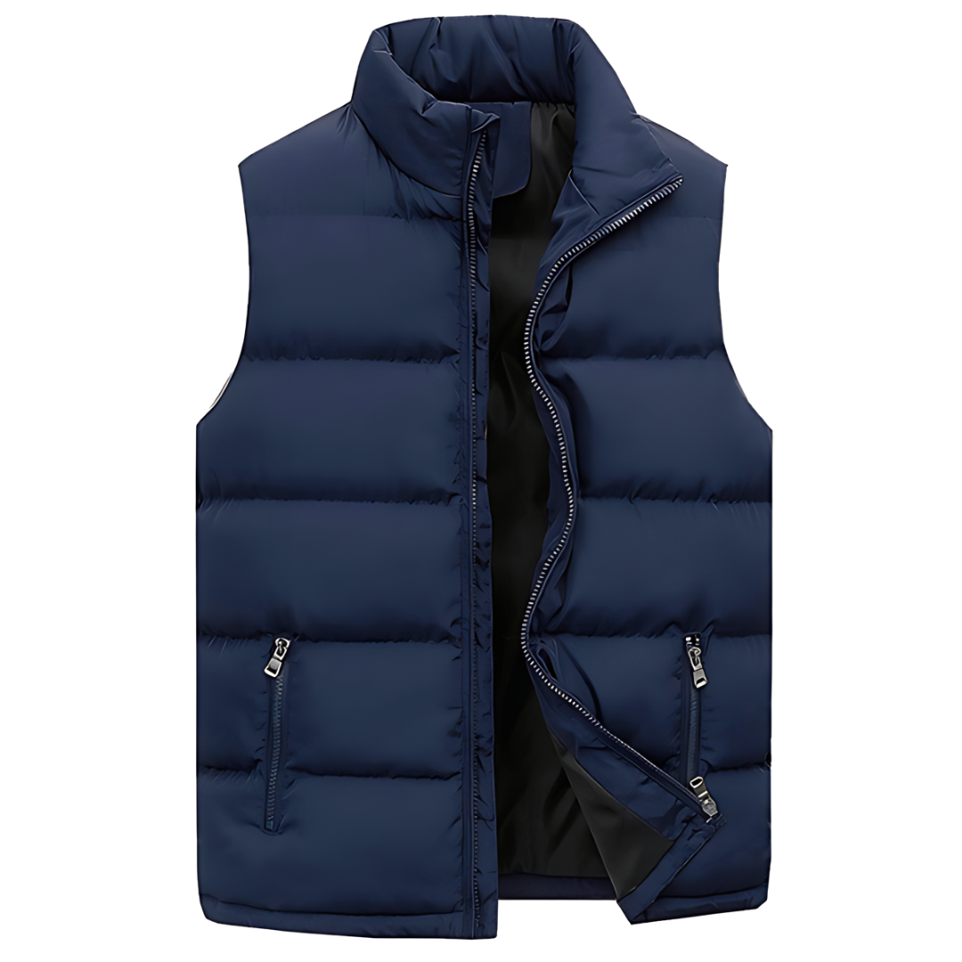 FRANK™ | Quiltet lag-på-lag-vest til mænd