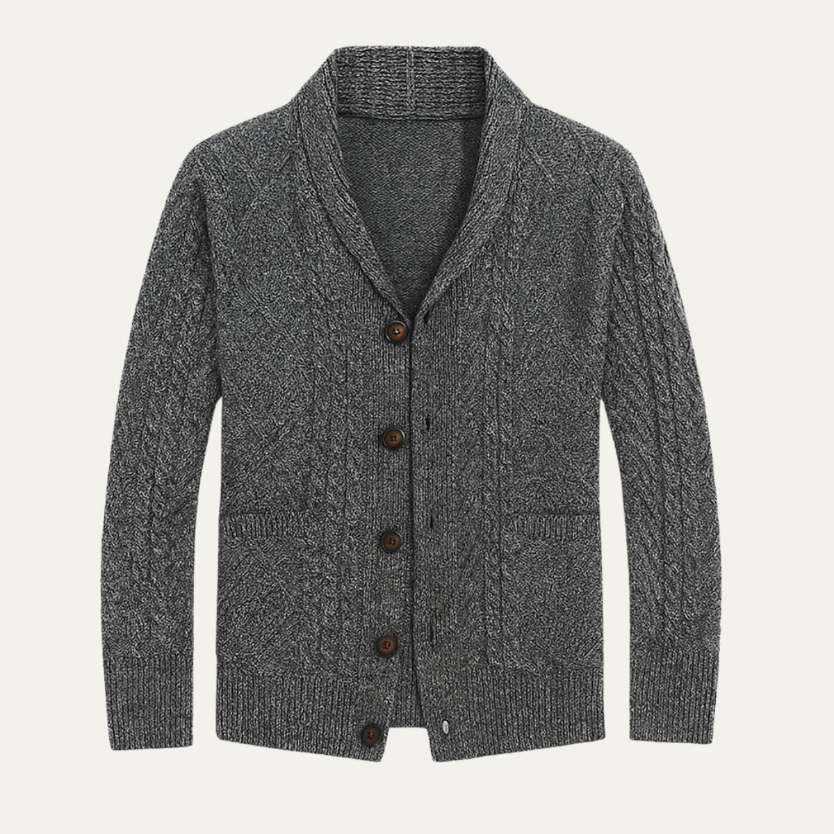 FRANK™ | Cardigan med knapper foran