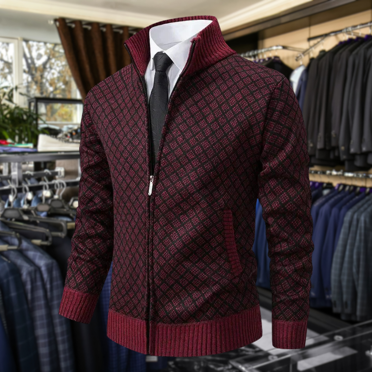 FRANK | PREMIUM-VEST TIL HERRER I BLØDT MATERIALE