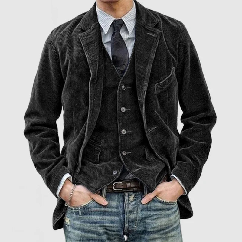 FRANK™ | ELEGANT VINTAGE-JAKKE OG VEST