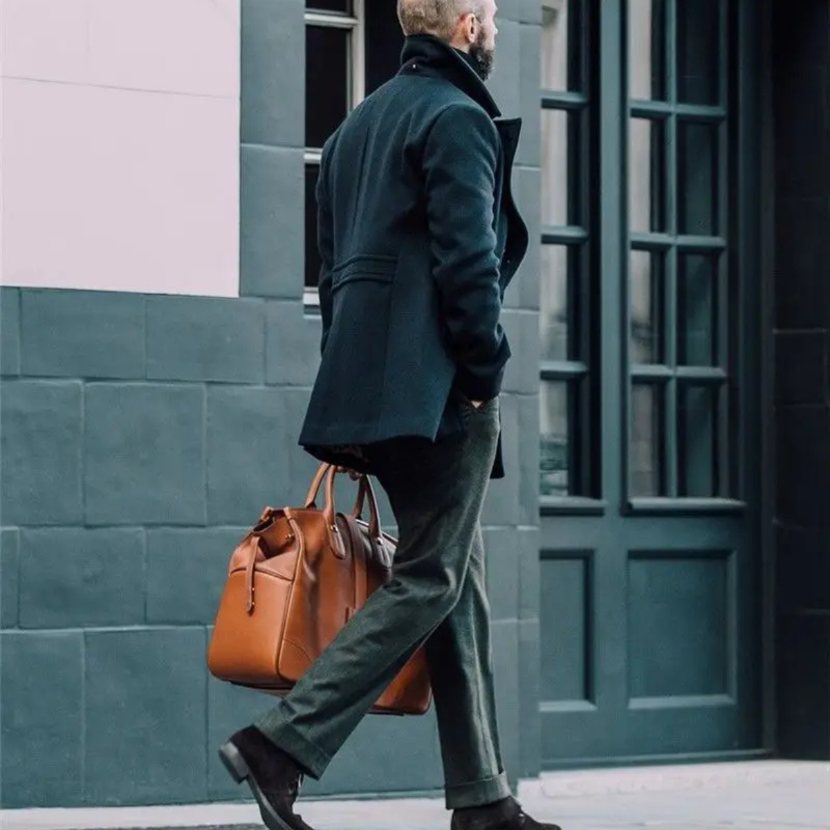 FRANK™ | Peacoat i uld