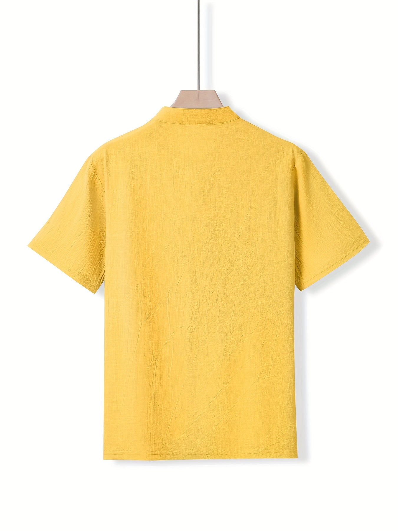 FRANK™ | Henley-skjorte i hør til mænd