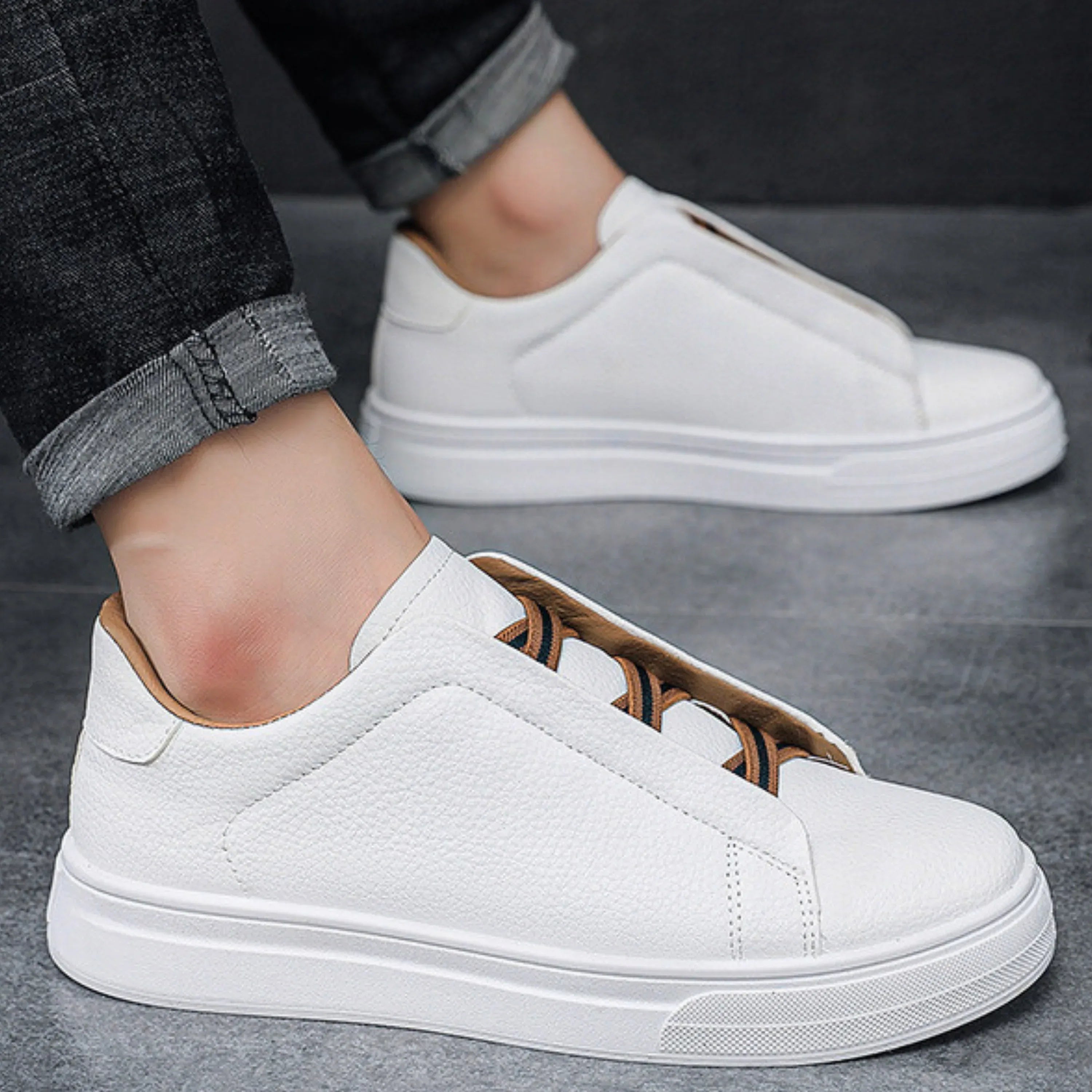 FRANK™ | Slip-on-tennissko til mænd