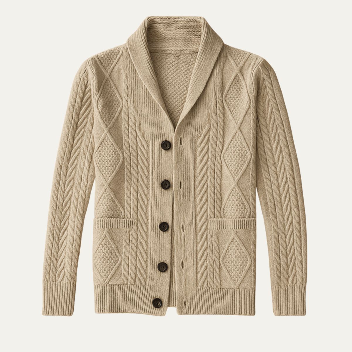 FRANK™ | Cardigan med knapper foran