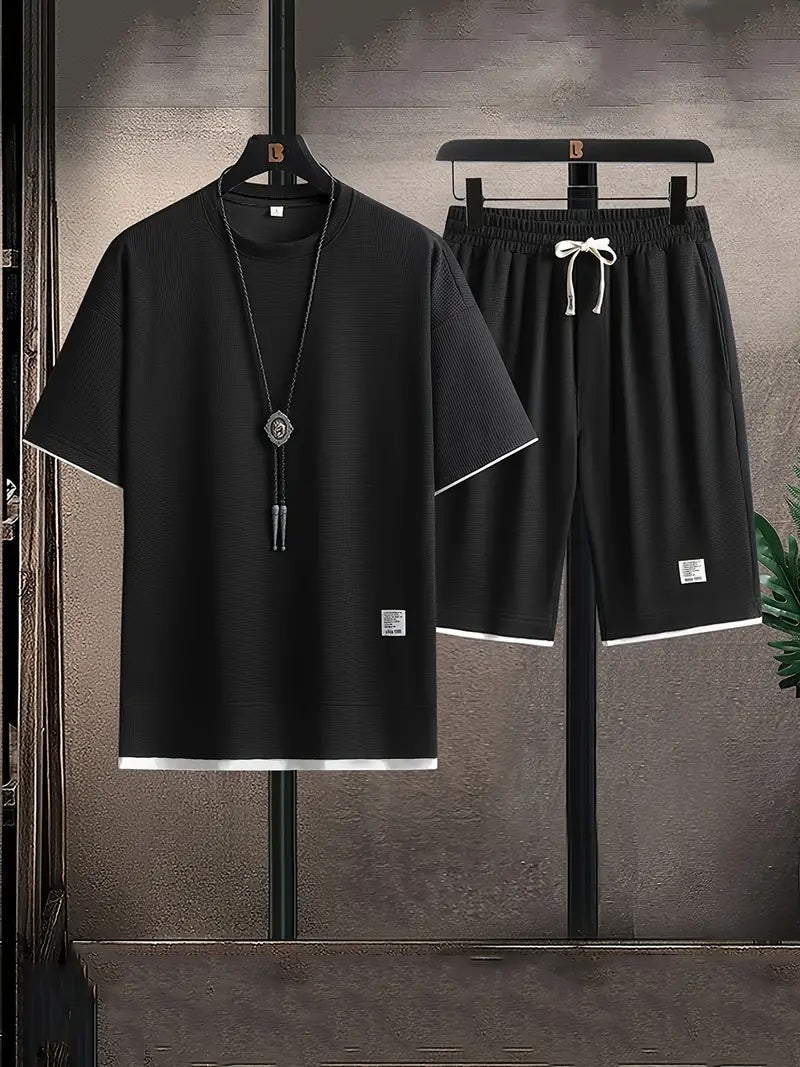 FRANK™ | T-shirt- og shorts-sæt til mænd