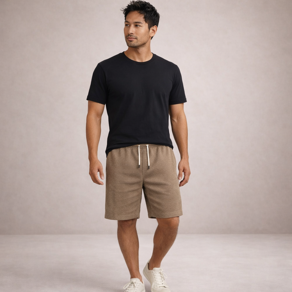 FRANK™ | Afslappede linnedshorts