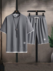 FRANK™ | T-shirt- og shorts-sæt til mænd