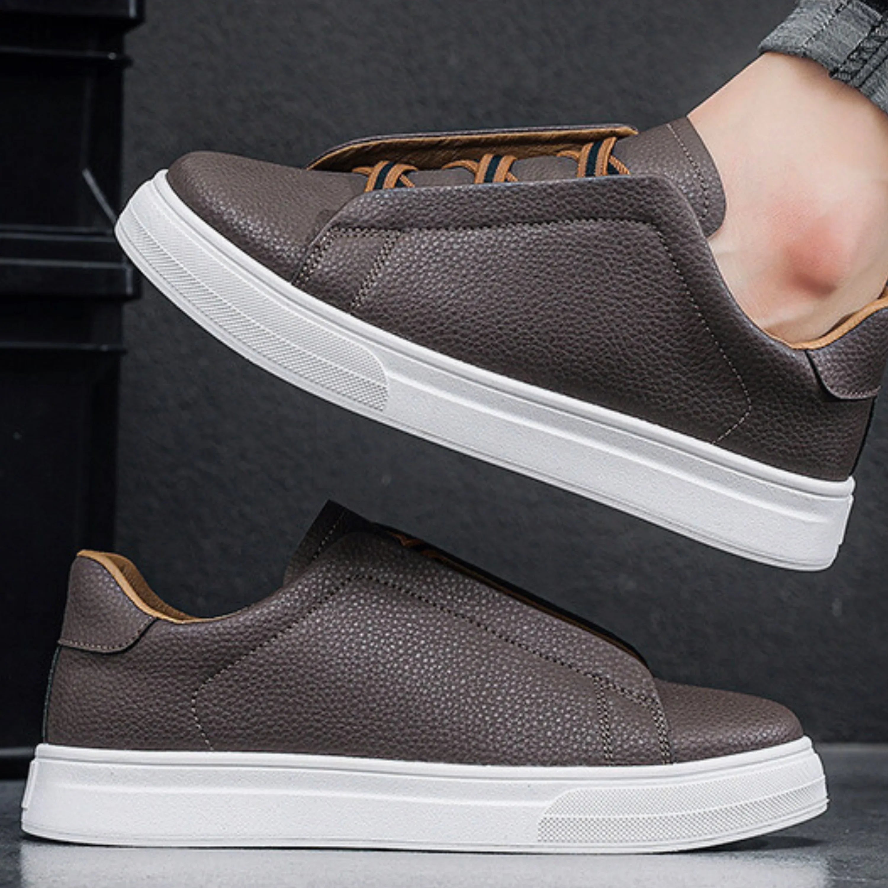 FRANK™ | Slip-on-tennissko til mænd