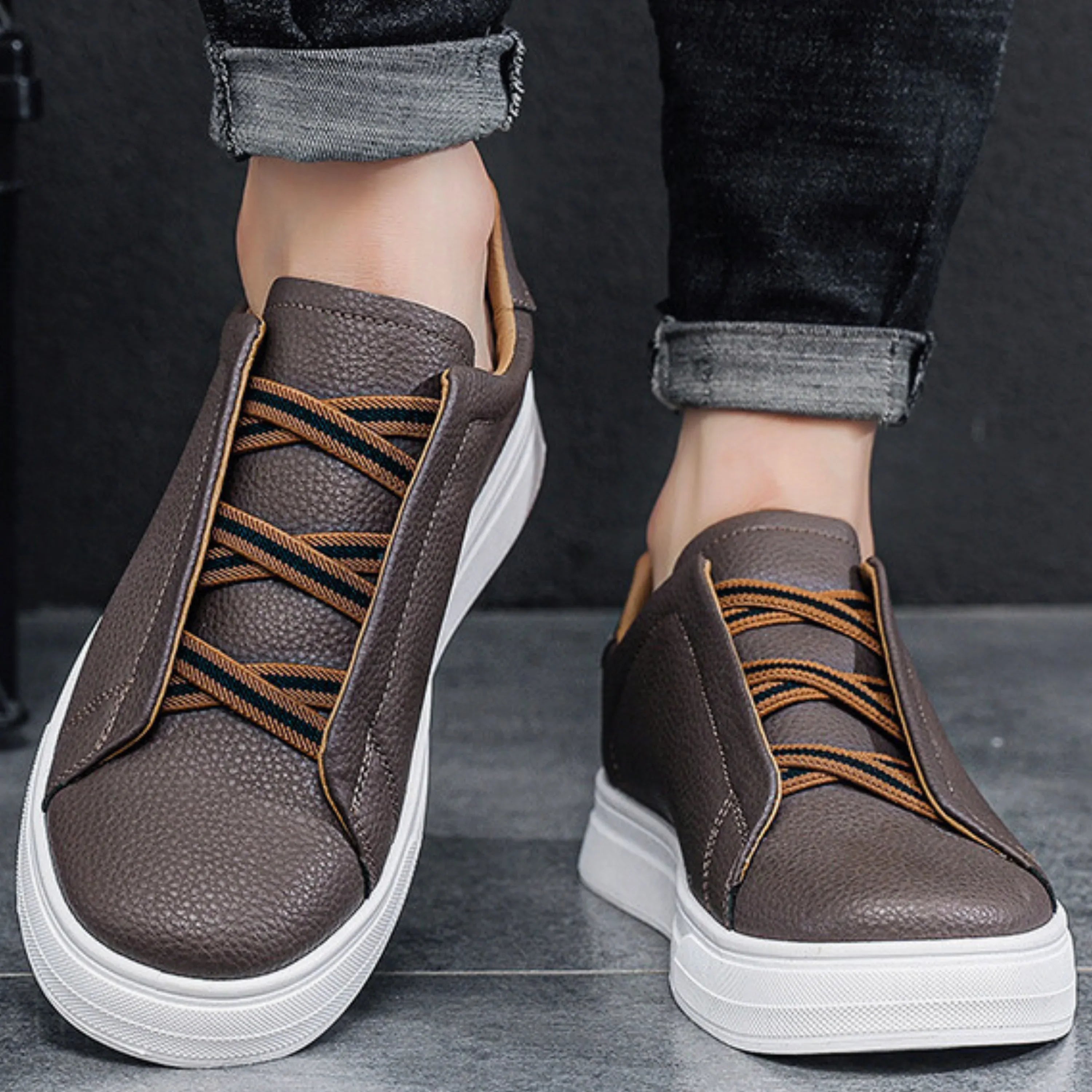 FRANK™ | Slip-on-tennissko til mænd