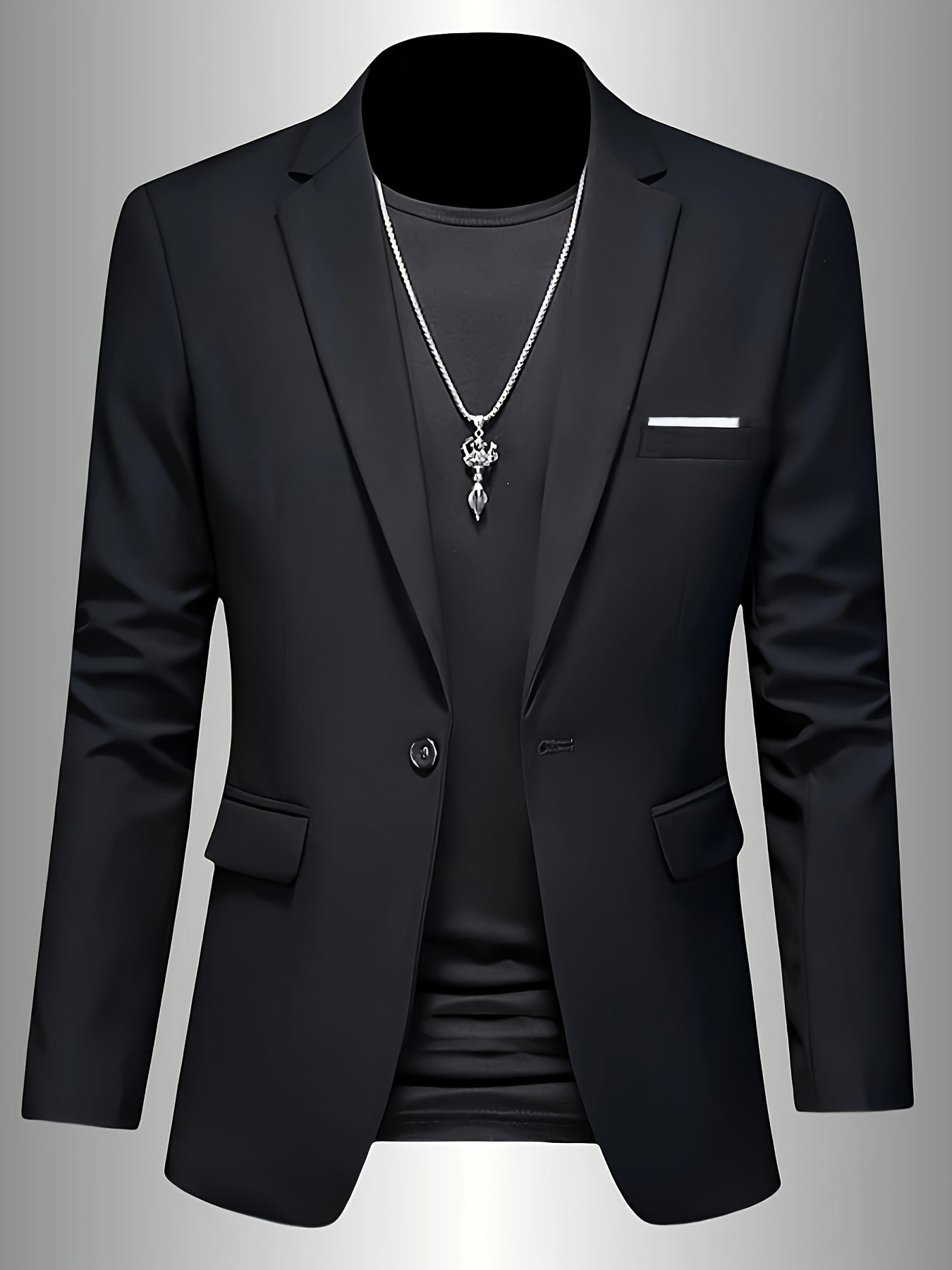 FRANK™ | Herreblazer med én knap