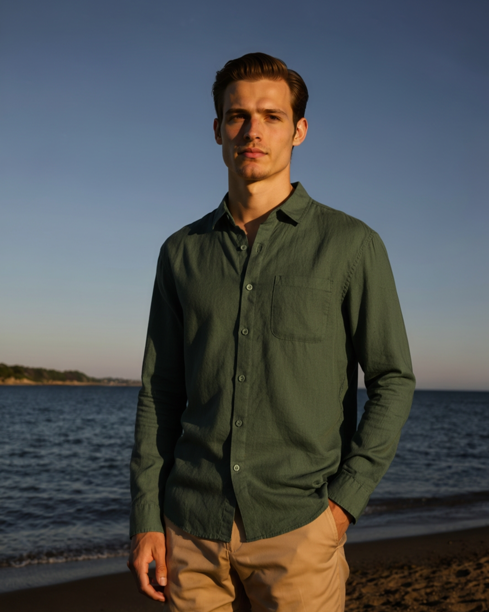 FRANK | SKJORTE AF 100 % LINNED