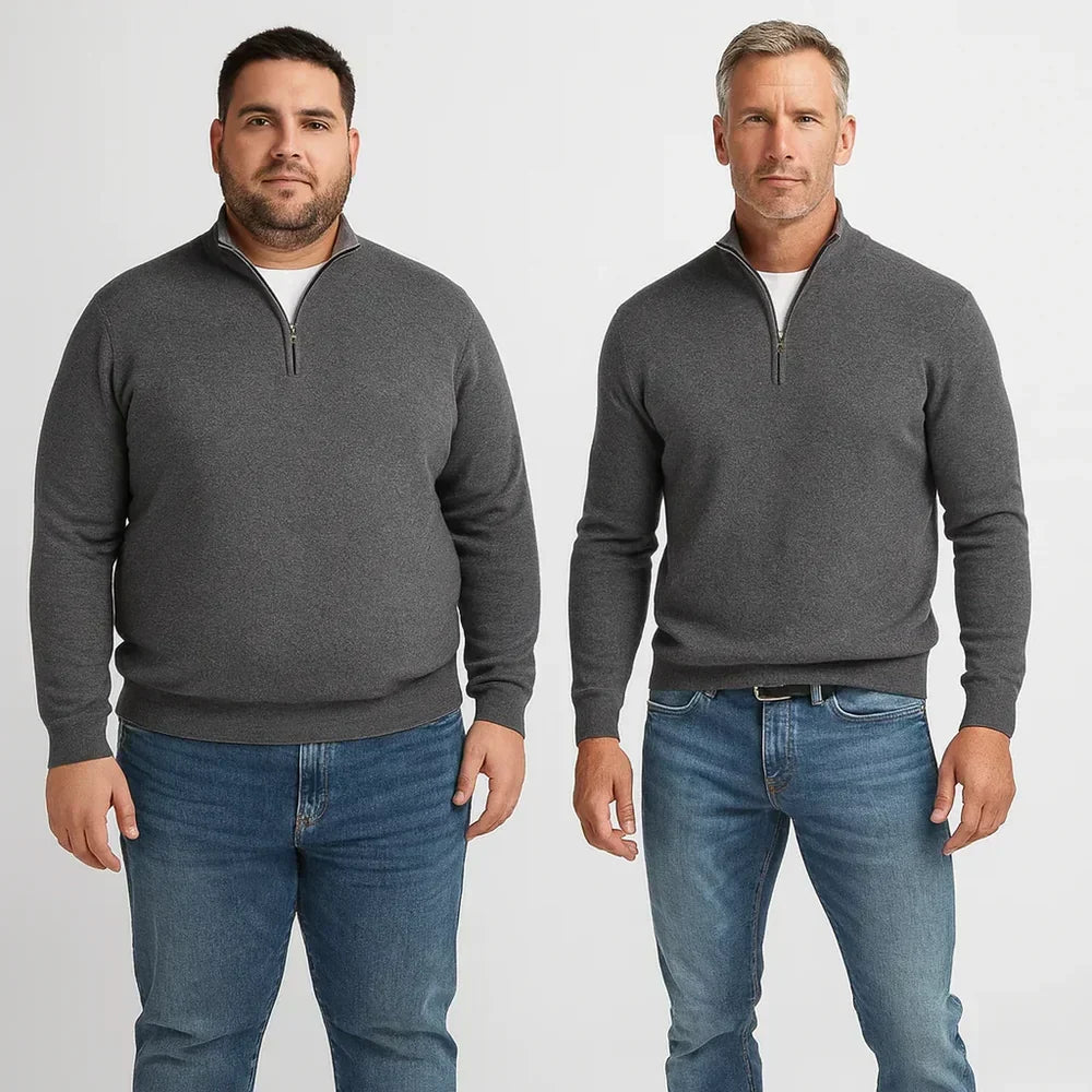 FRANK | PULLOVER MED LYNLÅS TIL HERRER