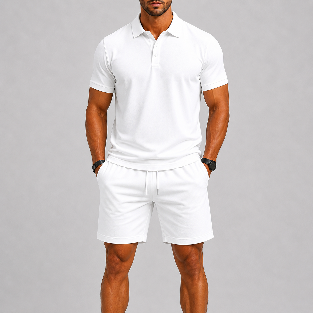 FRANK™ | Polo-shorts-sæt