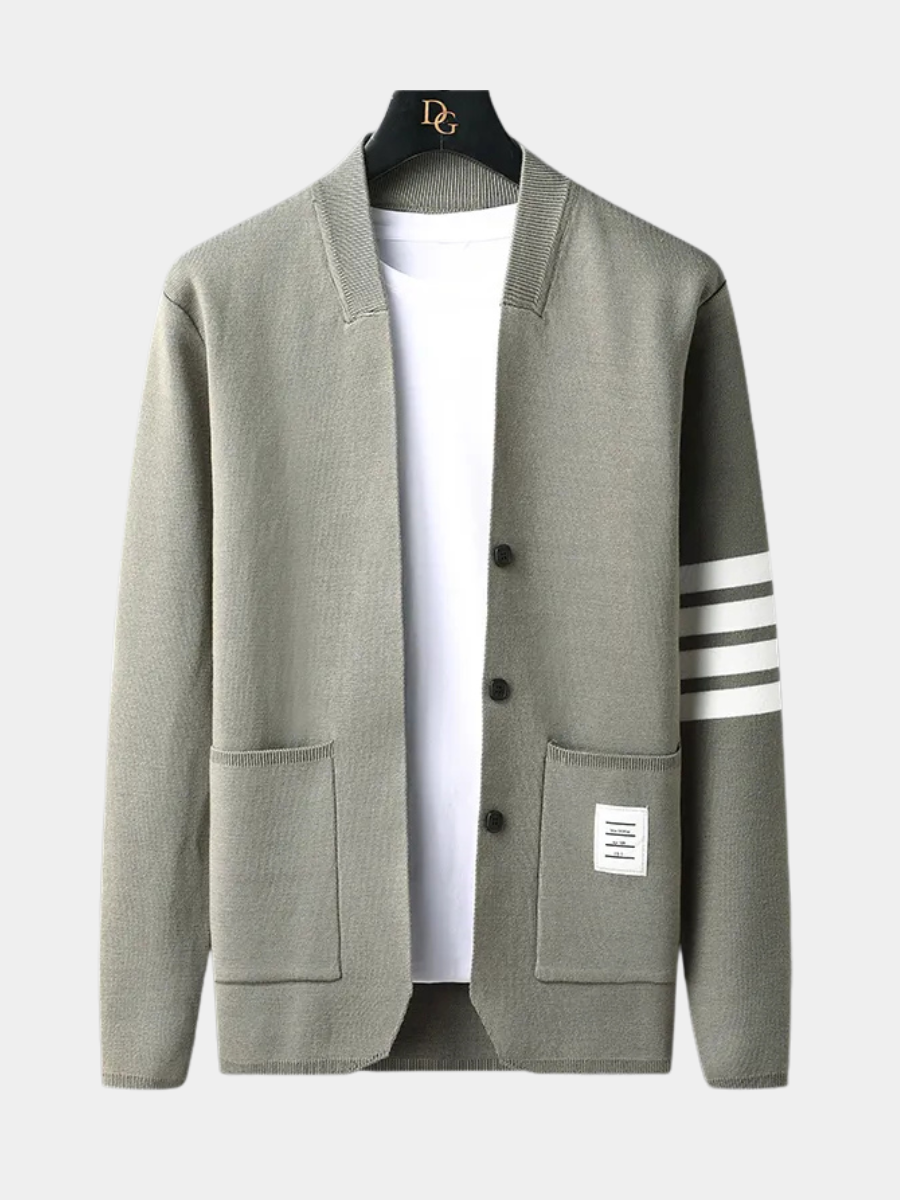 FRANK™ | Strikket blazer med fire ribber