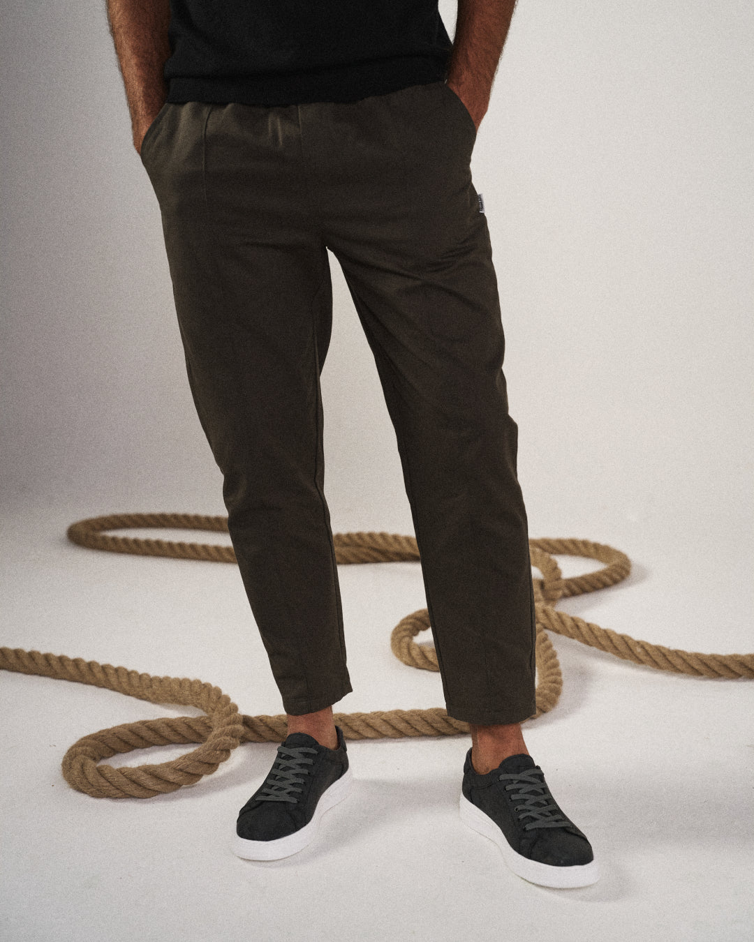 FRANK | JOGGINGBUKSER MED SMALNING