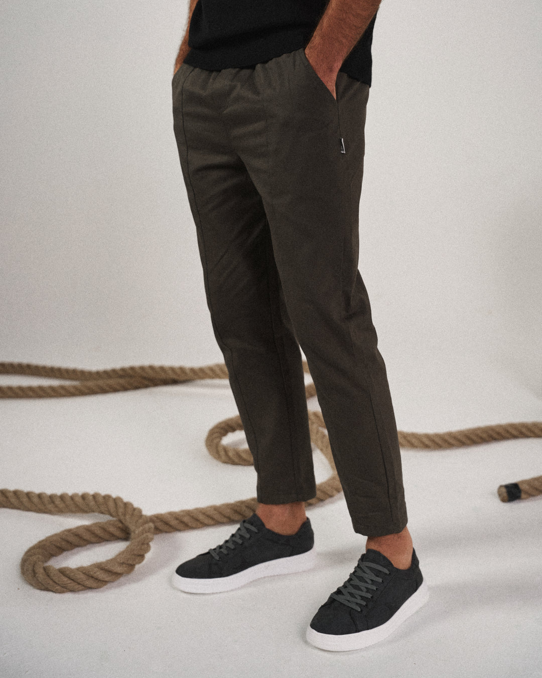 FRANK | JOGGINGBUKSER MED SMALNING