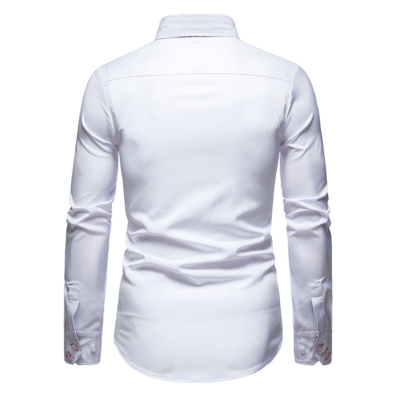 FRANK™ | Skjorte med paisley-kant