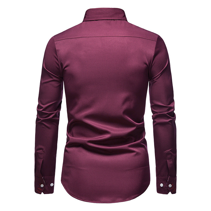 FRANK™ | Skjorte med paisley-kant