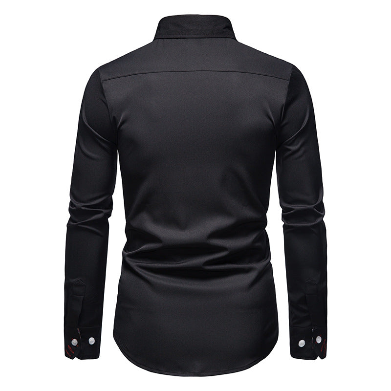 FRANK™ | Skjorte med paisley-kant