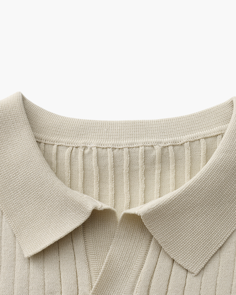 FRANK | PREMIUM-POLO MED RIBBING