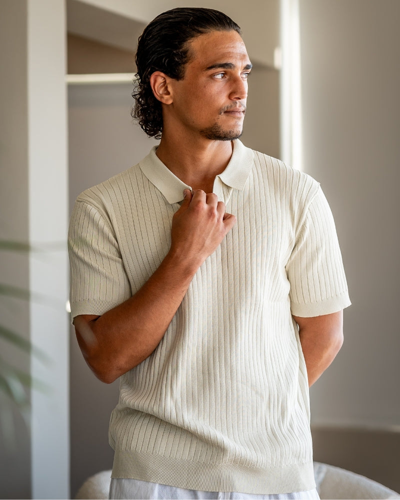 FRANK | PREMIUM-POLO MED RIBBING