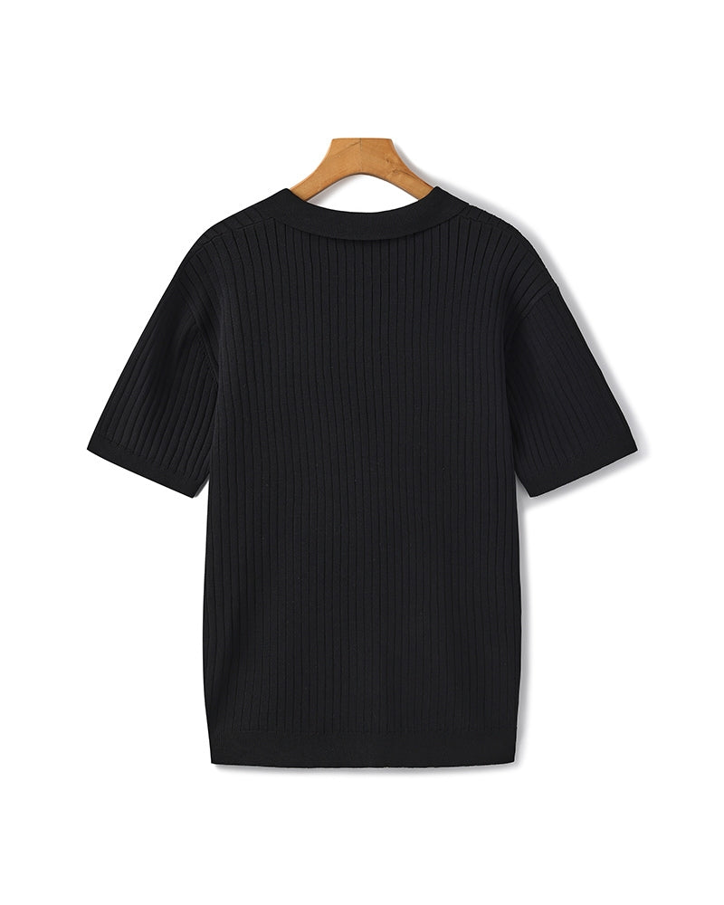 FRANK | PREMIUM-POLO MED RIBBING