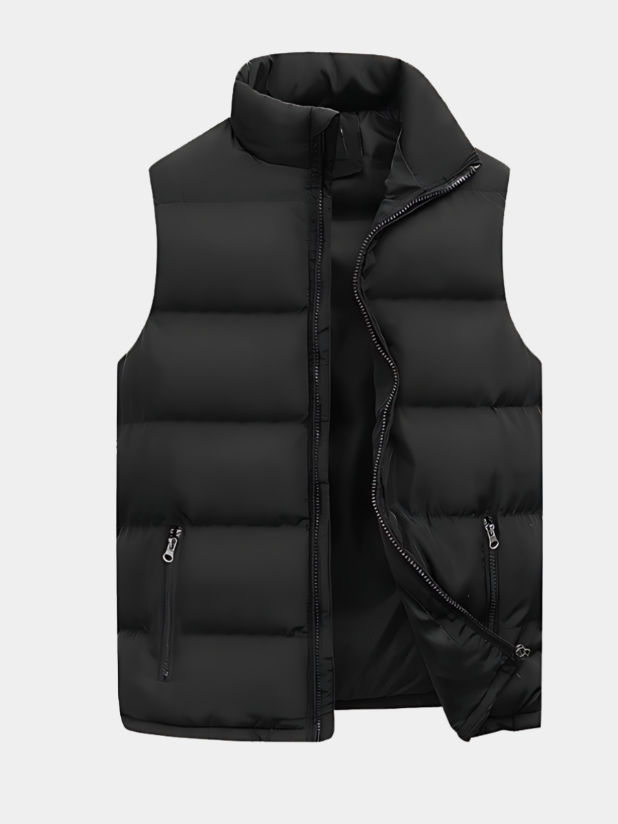 FRANK™ | Quiltet lag-på-lag-vest til mænd