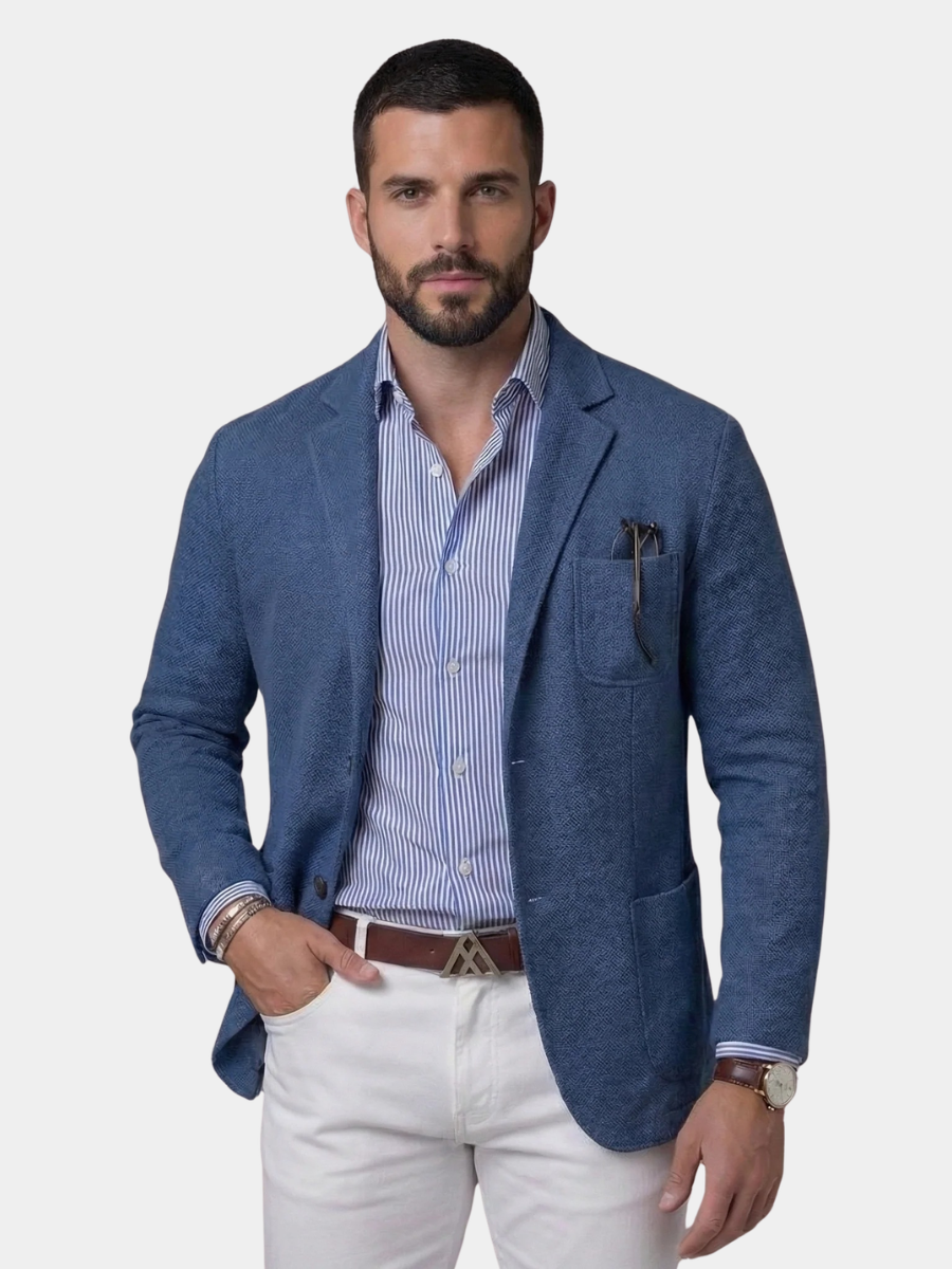 FRANK™ | Ustruktureret blazer til mænd