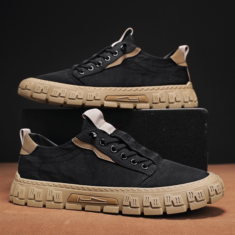 FRANK™ | Trail-sneakers i canvas til mænd