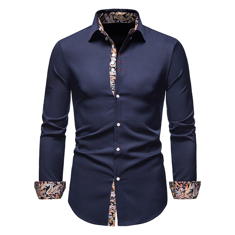 FRANK™ | Skjorte med paisley-kant