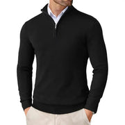 FRANK™ | Sweater med halv lynlås