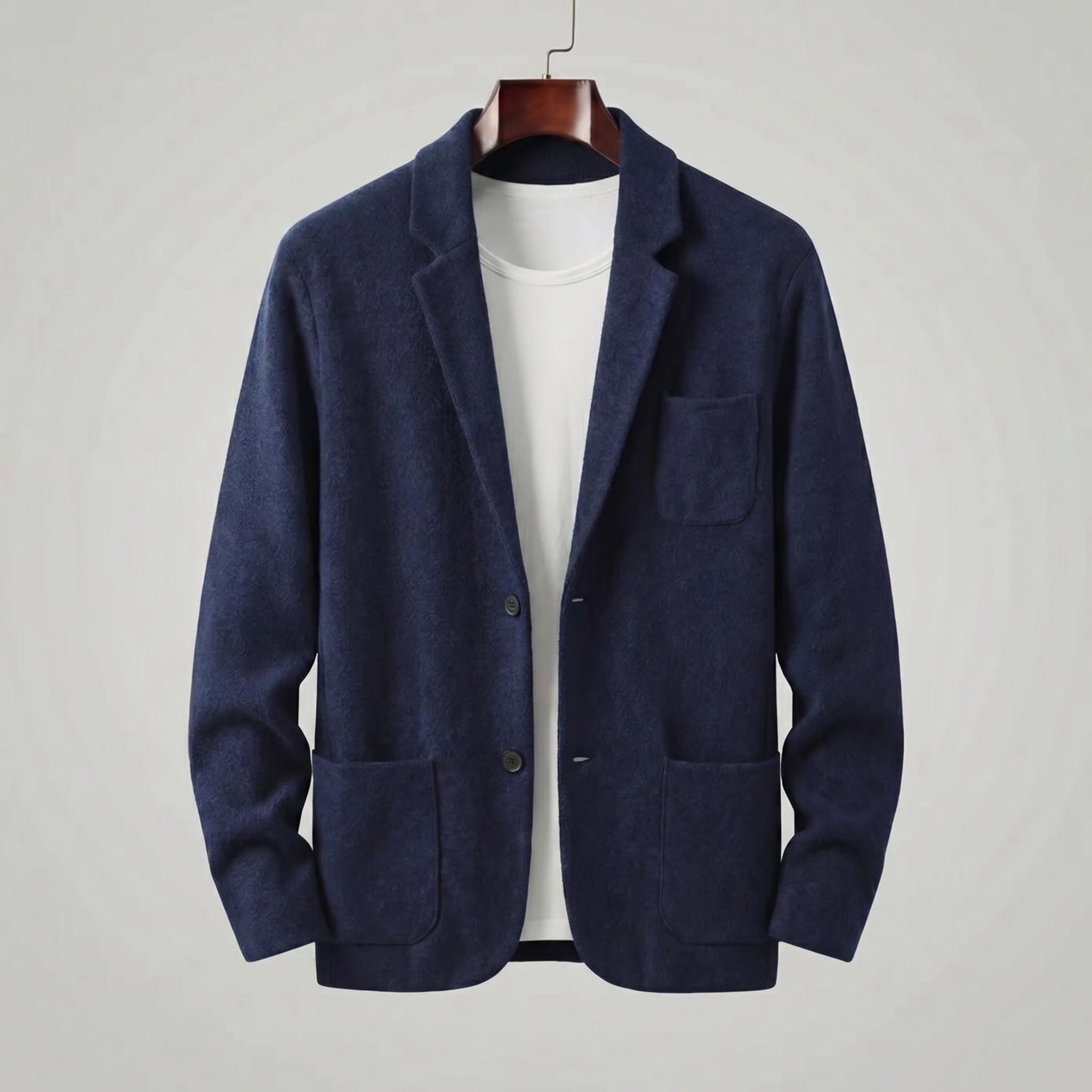 FRANK™ | Casual blazer til mænd med enkelt række knapper