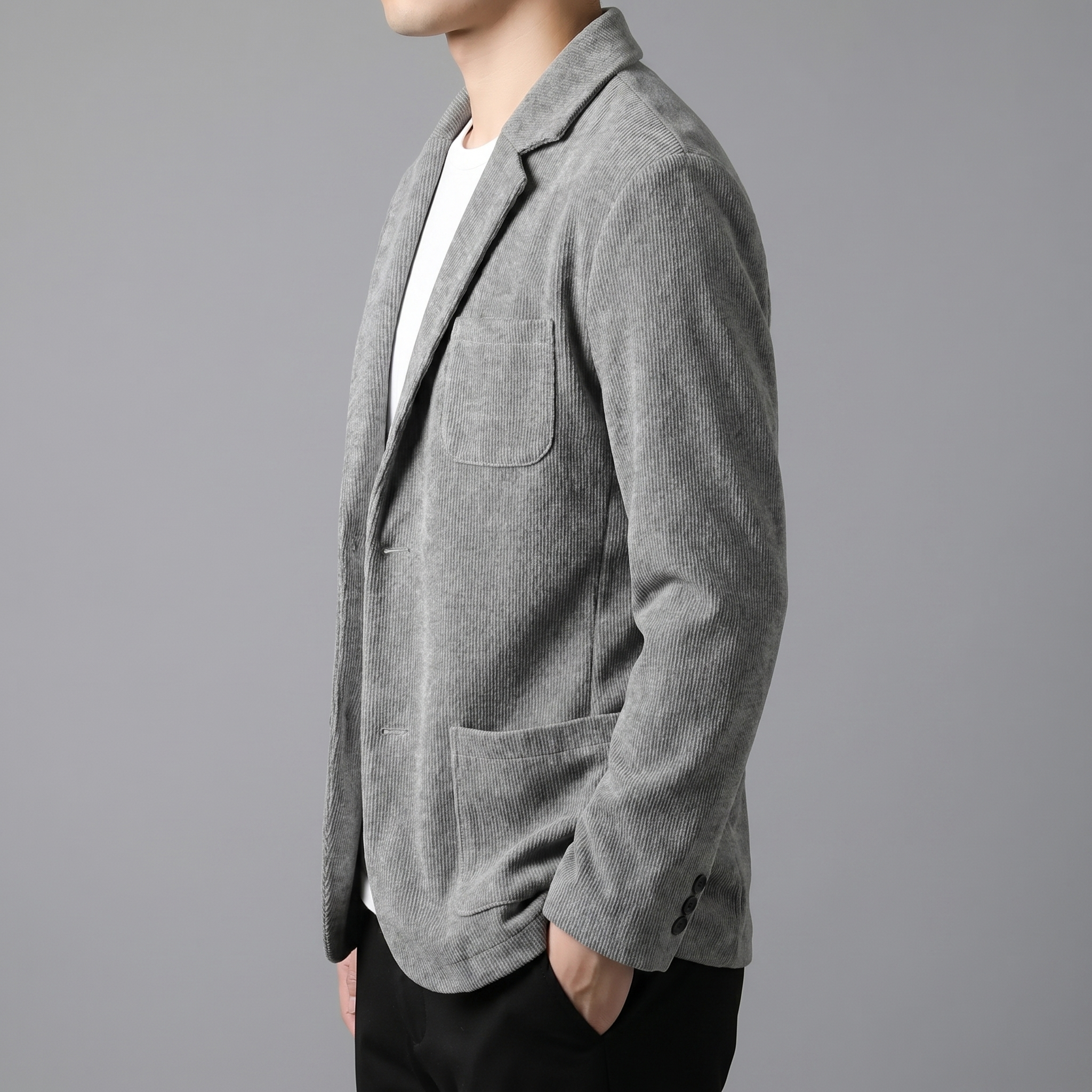 FRANK™ | Casual blazer til mænd med enkelt række knapper