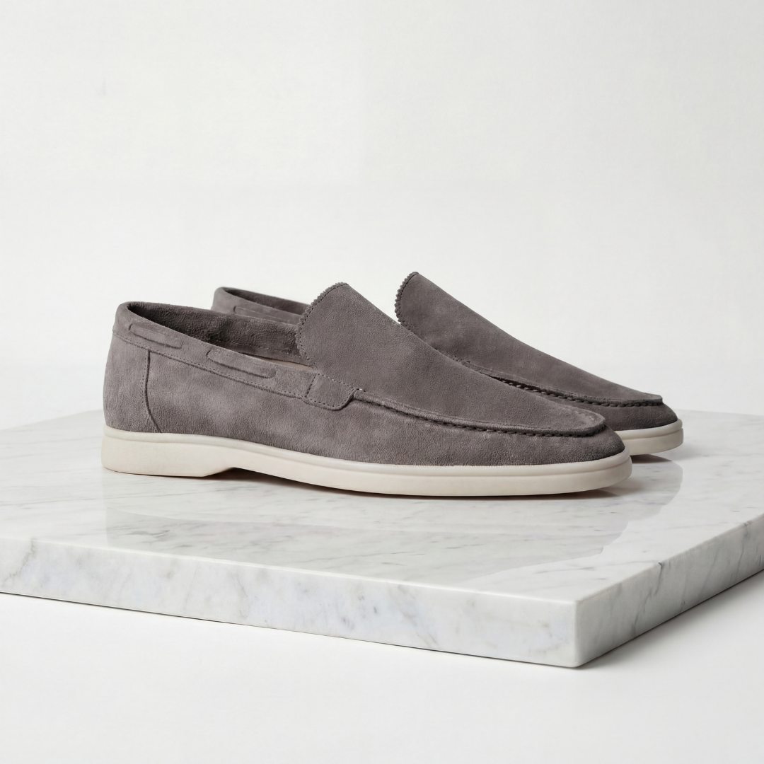FRANK™ | Klassiske loafers i ruskind til mænd