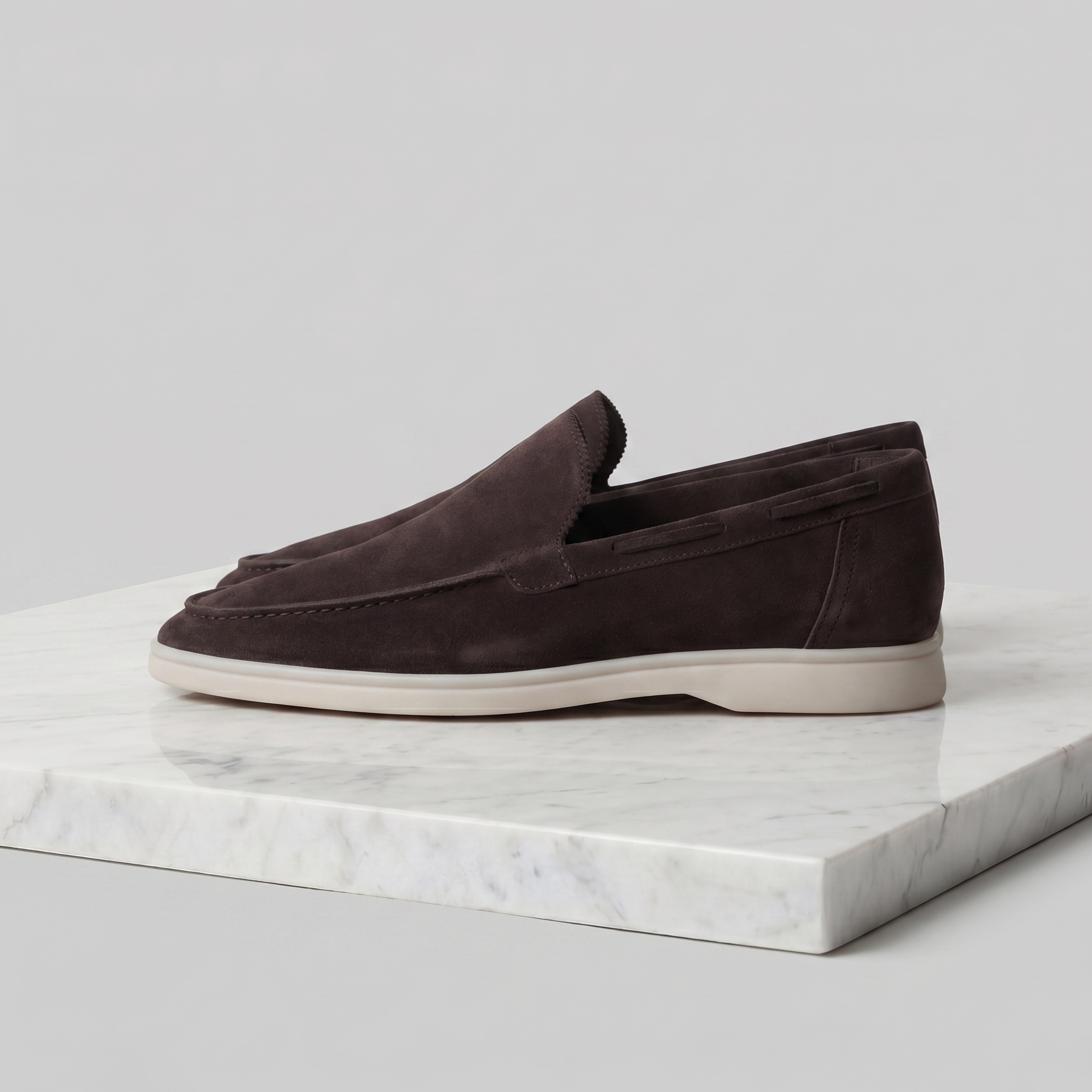 FRANK™ | Klassiske loafers i ruskind til mænd