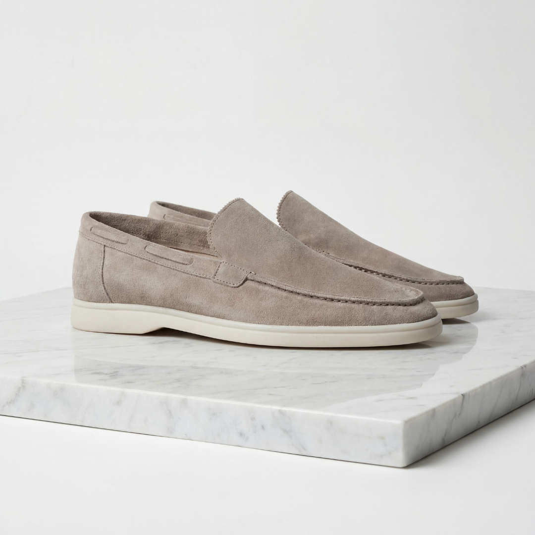 FRANK™ | Klassiske loafers i ruskind til mænd