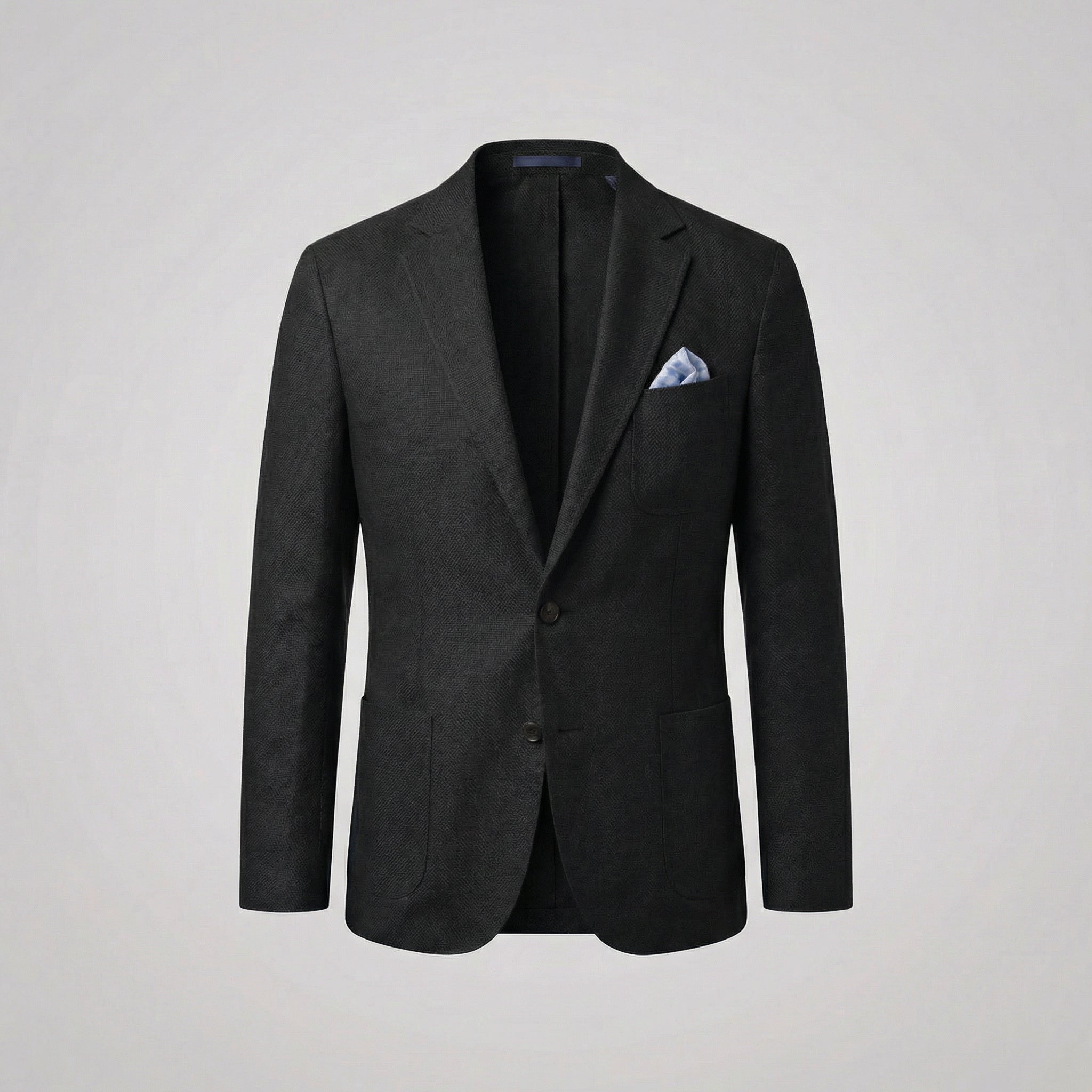 FRANK™ | Ustruktureret herreblazer med skulderpuder