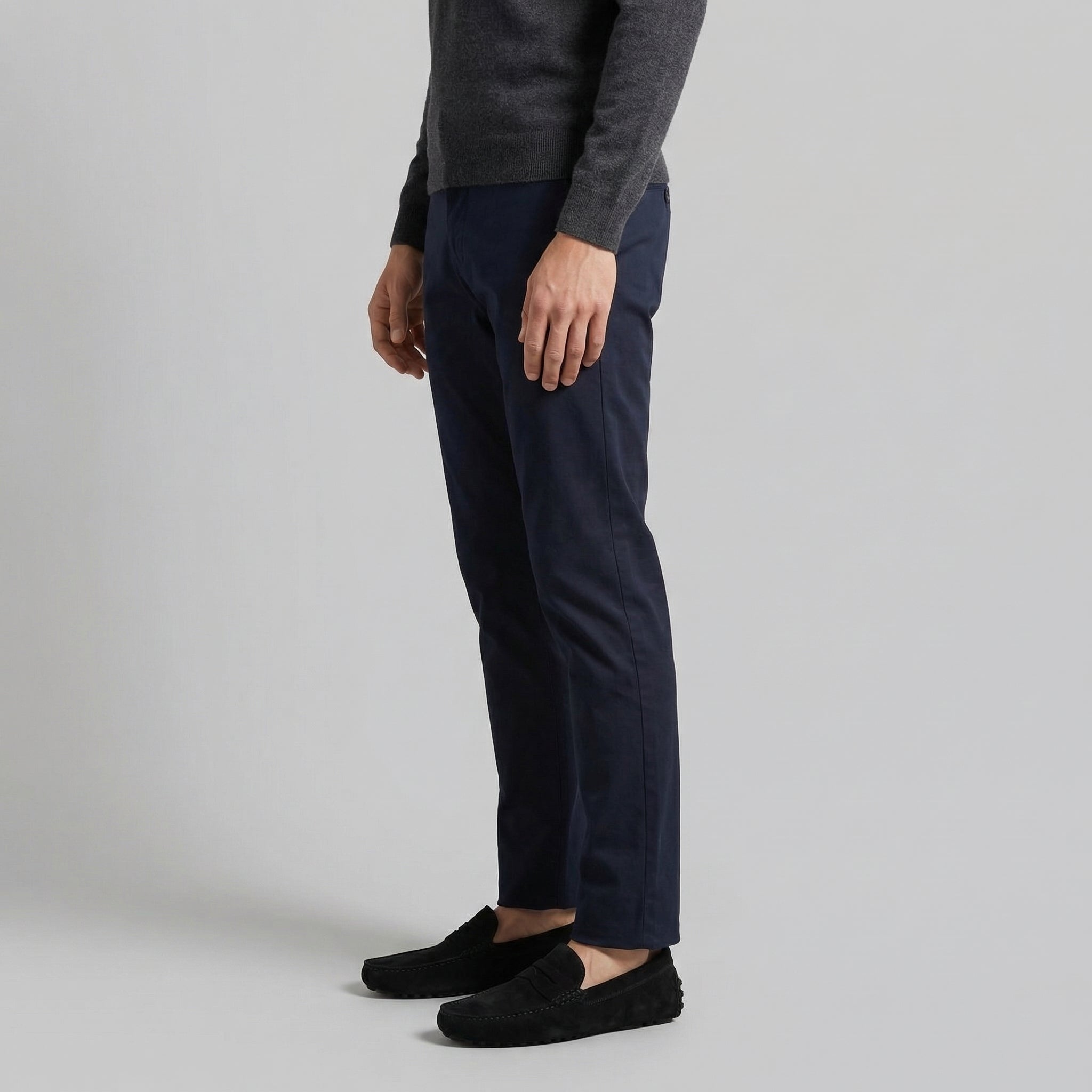 FRANK™ | Klassiske penny loafers i ruskind til mænd